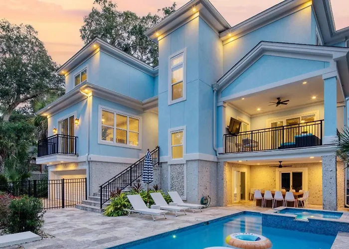 Dory By Avantstay Walk To The Beach Luxe Home Hilton Head Island